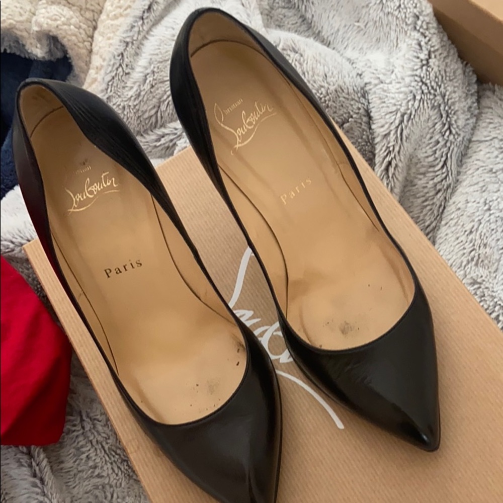 Christian Louboutin size 37.5 for a size 6.5 us